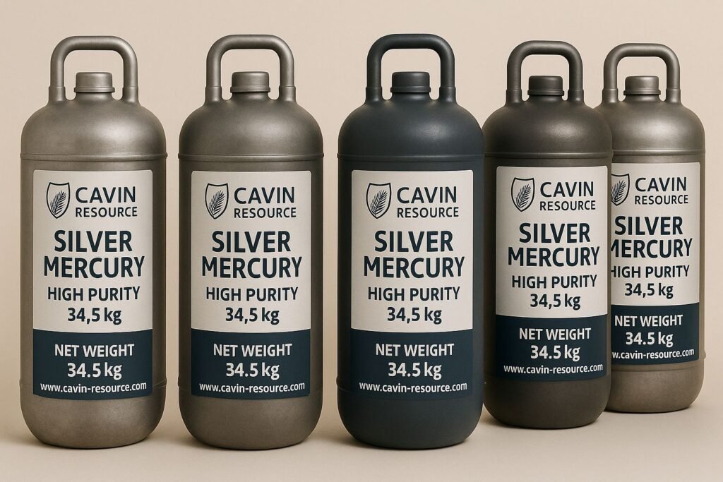 silver liquid mercury prices