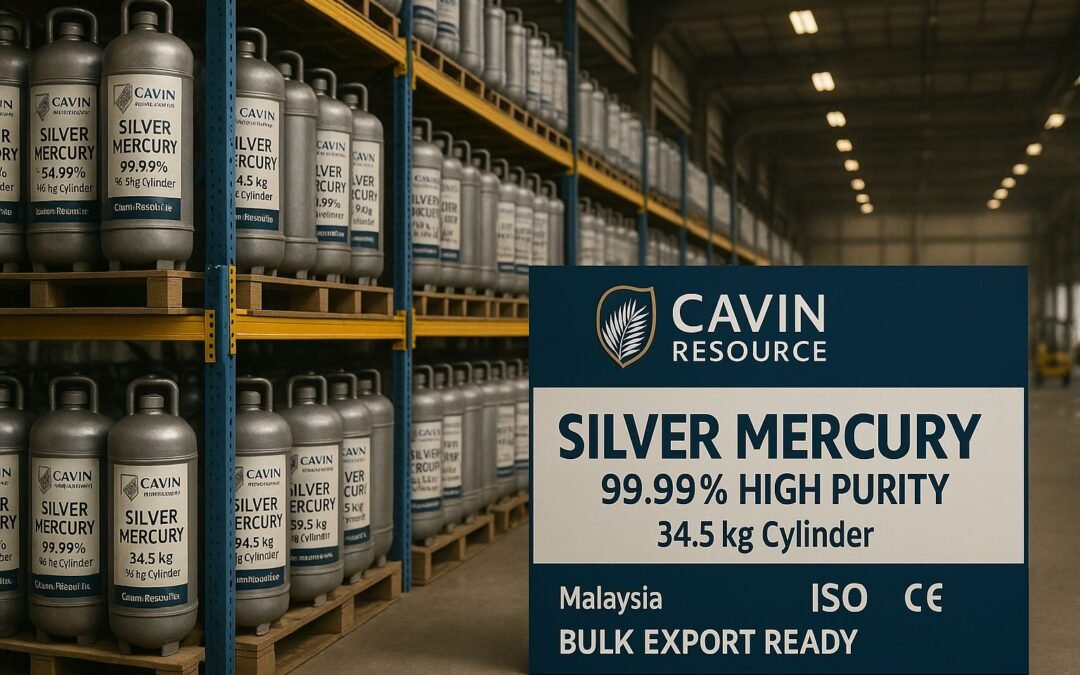 Bulk Silver Mercury Supply by Cavin Resource: 2026 Strategic Industrial Guide
