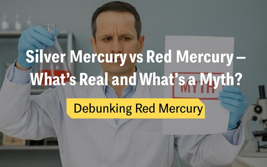 Silver Mercury vs Red Mercury – What’s Real and What’s a Myth?