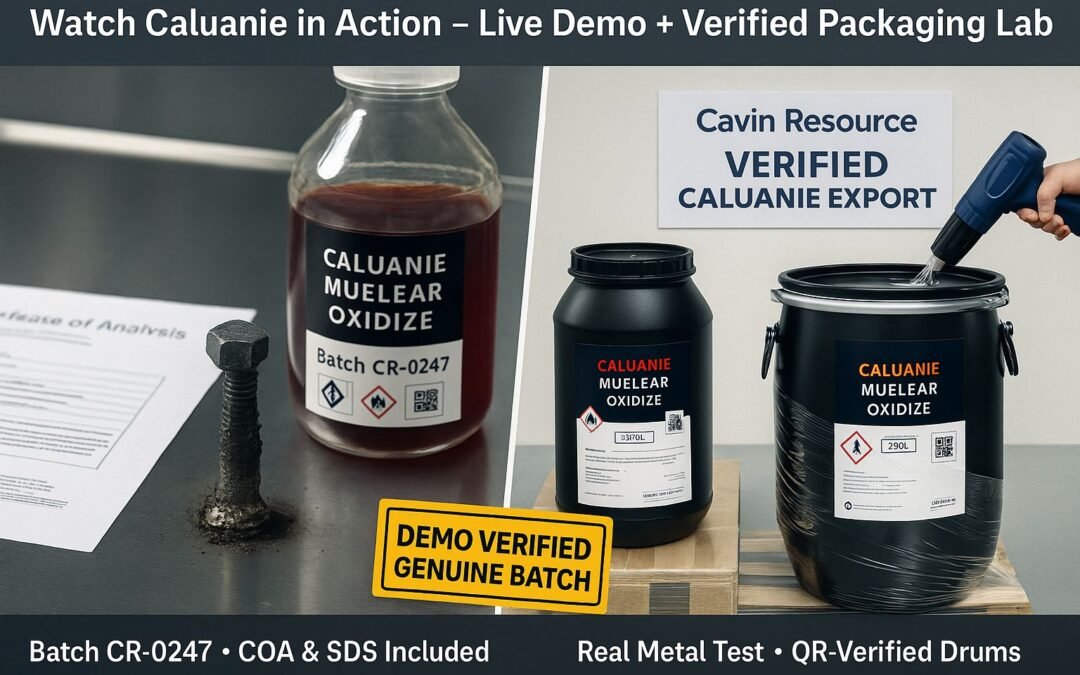 Watch Caluanie in Action Live Metal Crushing Demo + Inside Our Packaging Lab